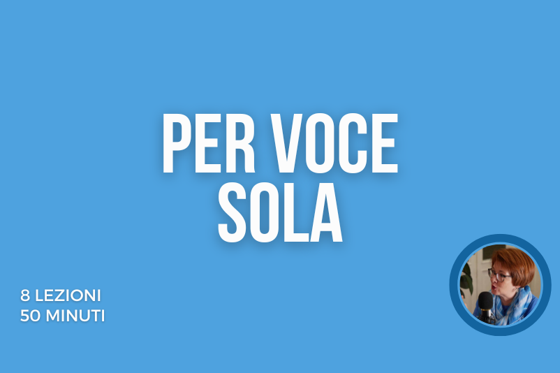 Per Voce Sola