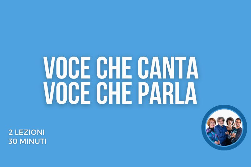Voce che canta, voce che parla