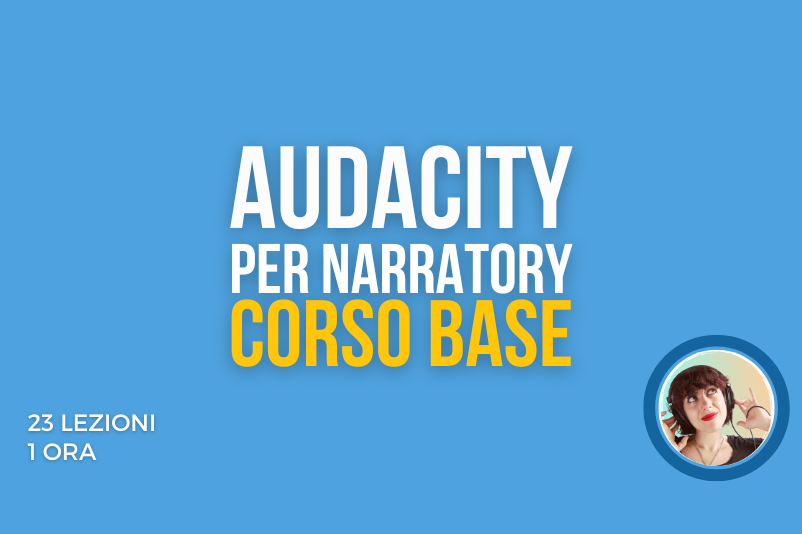 Audacity base per narratory